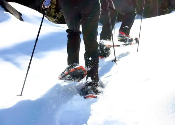 cosa fare a Natale - ciaspolata sulla neve