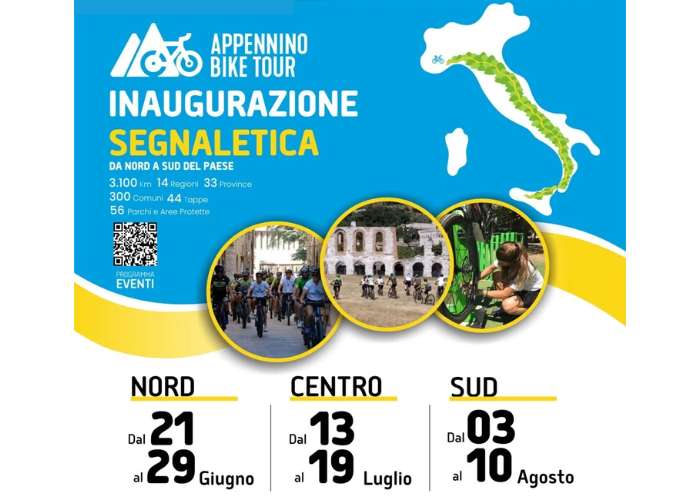 Appennino Bike Tour inaugurazioni calendario