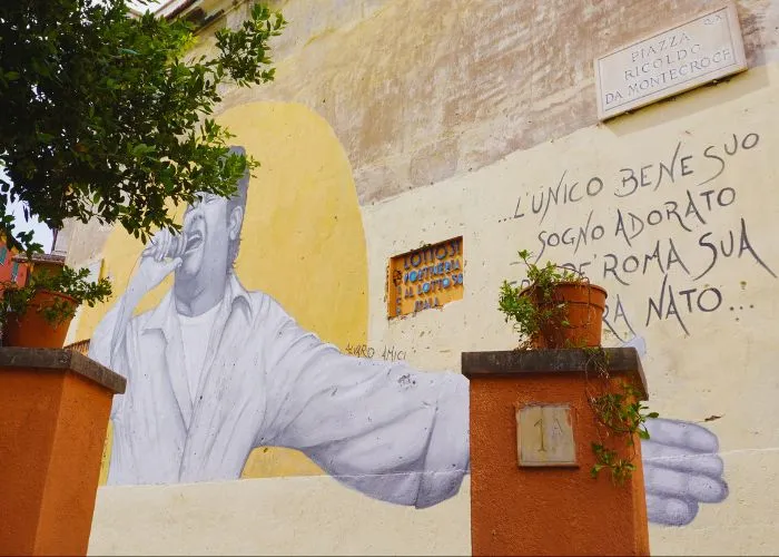 murales Roma Sud, la street art a Garbatella